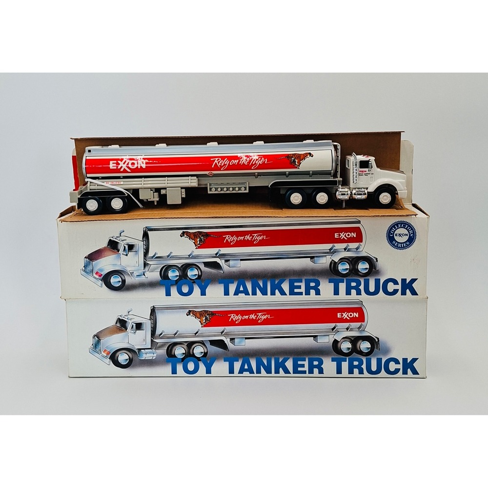 Exxon Rely on Tiger Toy Tanker Truck Lot 2 1993 Sealed/Open Collectors Series